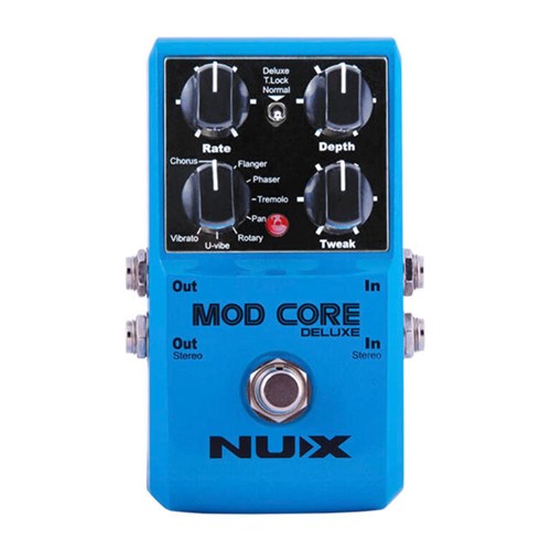 Phơ Guitar Nux Mod Core Deluxe Modulation Pedal điều chế 8 hiệu ứng khác nhau